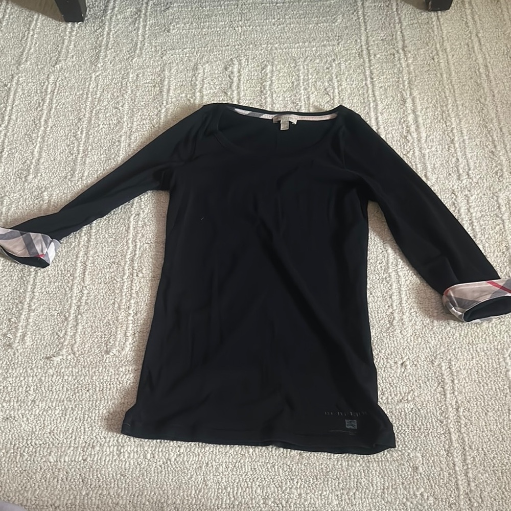 Black Long Sleeve Top